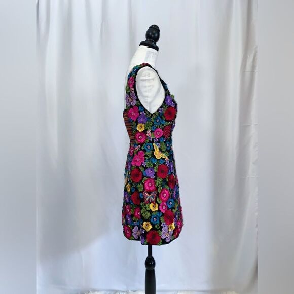 Alice + Olivia Lindsey Embellished A-Line Dress size 0 - Picture 13 of 16